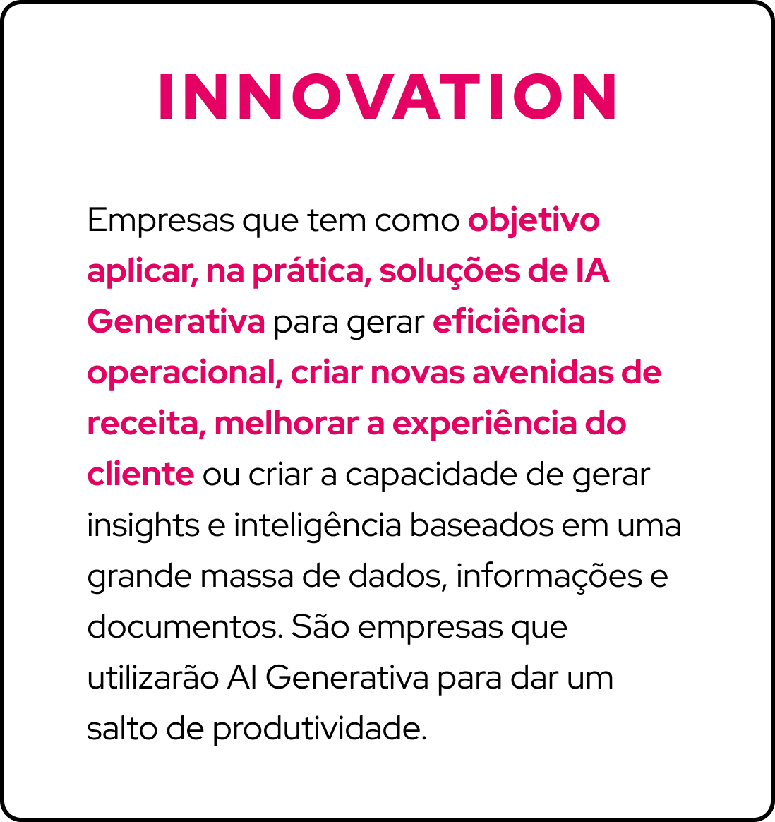 innovation
